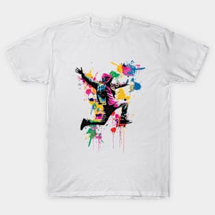 street art colorful graffiti T-Shirt